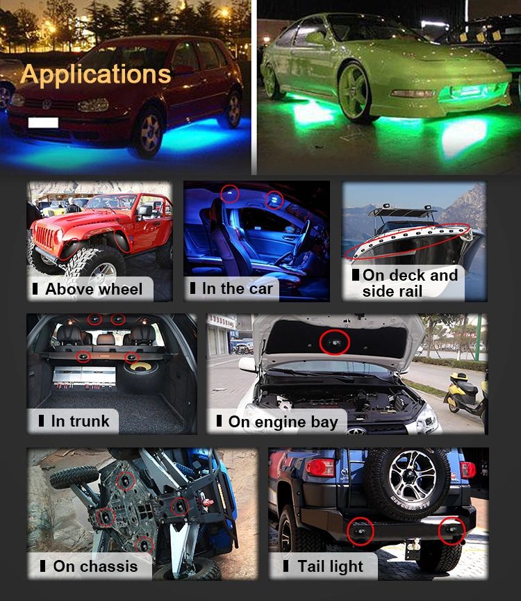 Rock light RGB kit