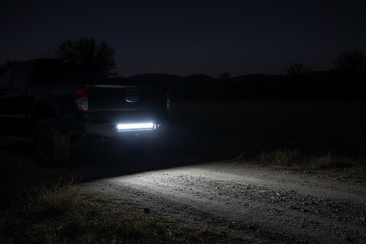 10" single row LED light bar