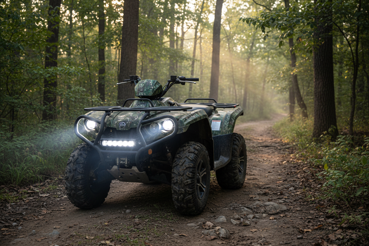 6" single row LED light bar