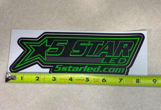 8.5” x 3” Sticker