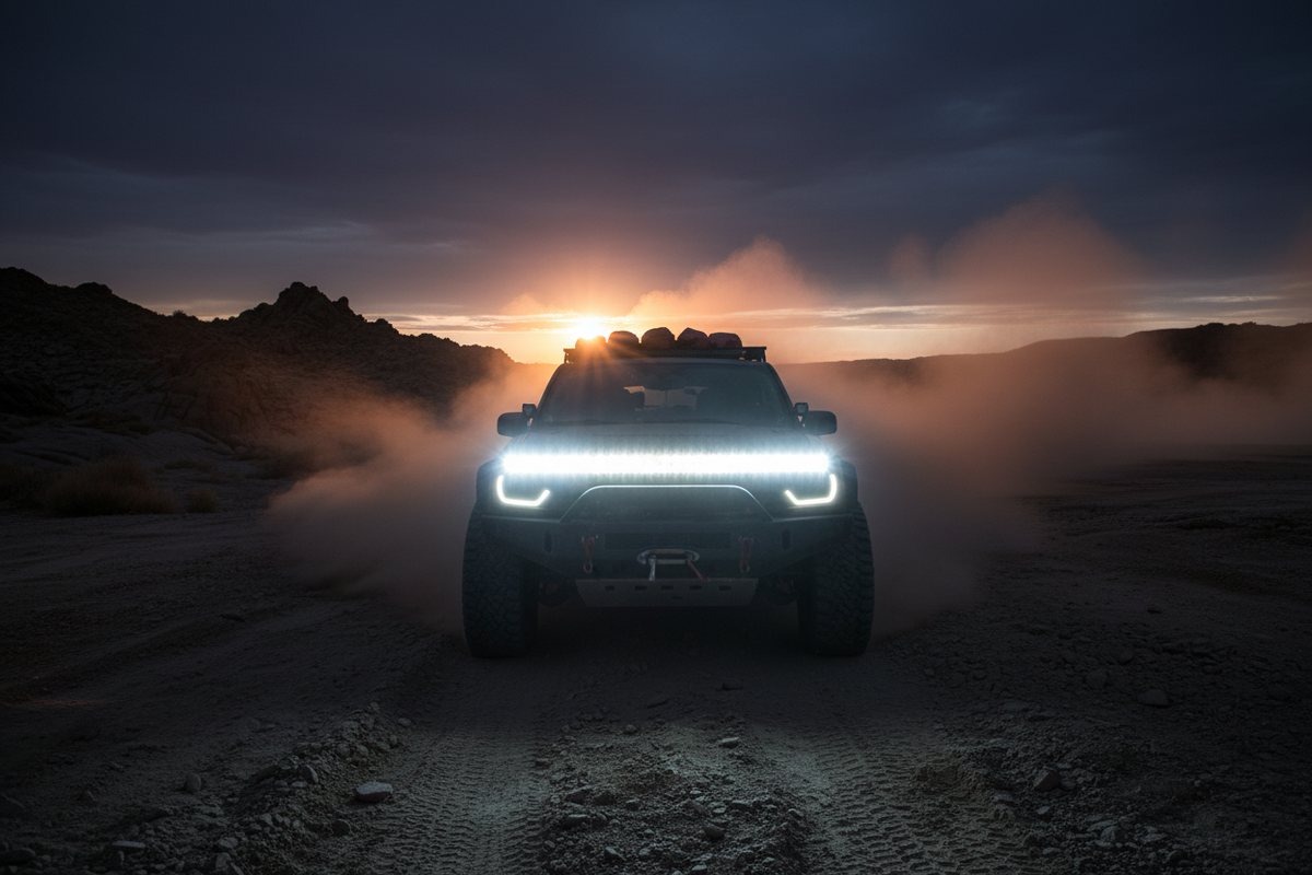 30" double row light bar