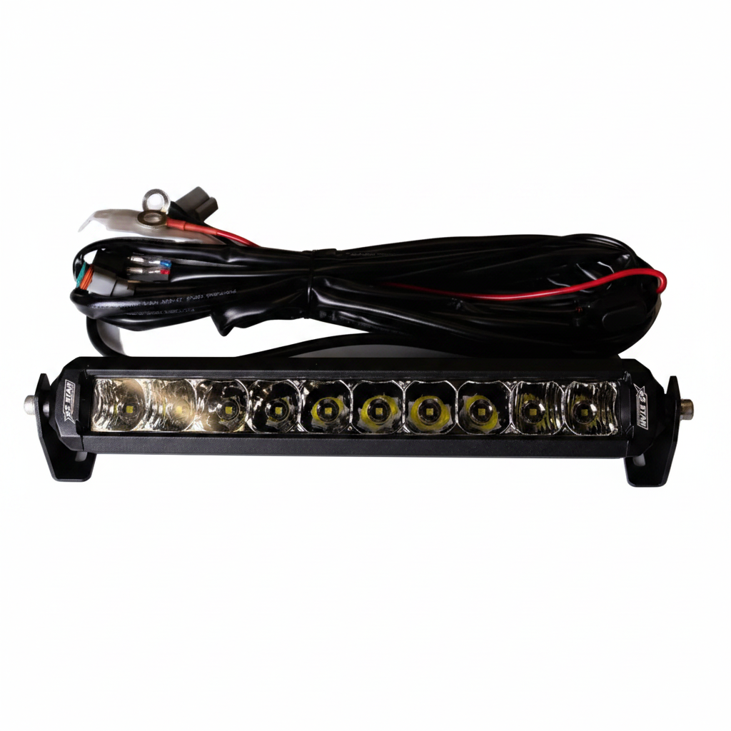 10" single row LED light bar