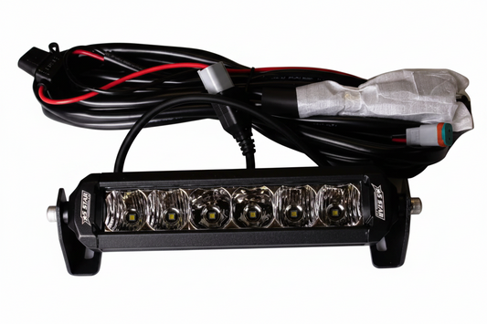 6" single row LED light bar